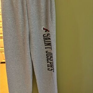 Gray Saint Joseph's Sweatpants